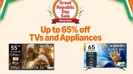 Republic Day Sale 2026: 65 इंच स्मार्ट टीवी पर 65% तक की छूट, सस्ते में TV खरीदने का शानदार मौका