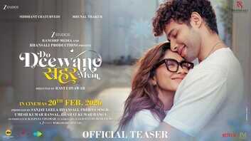Do Deewane Seher Mein Teaser भीड़भाड़ वाले शहर में स्लो-रोमांस करेंगे सिद्धांत-मृणाल