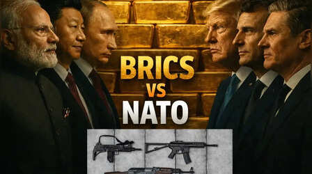 अमेरिका, ब्रिटेन, फांस वाला NATO ज्यादा ताकतवर या भारत, चीन, रूस का BRICS? जानें- किस पक्ष में जाती है सैन्य ताकत