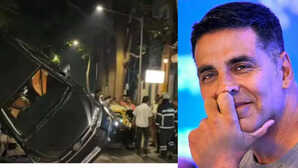 अभिनेता अक्षय कुमार की एस्कॉर्ट कार का हुआ एक्सीडेंट ऑटो-रिक्शा से टकराई पत्नी ट्विंकल के साथ थे एक्टर-Video