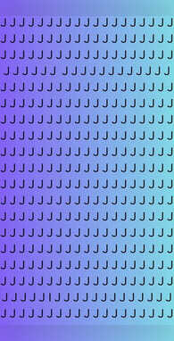 जितना दिमाग है सारा खर्च कर देंगे फिर भी J के बीच I नहीं दिखेगा