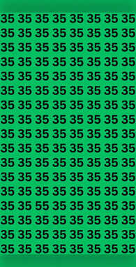 35 की भीड़ में 55 ढूंढ़ने में धुरंधरों ने भी मानी हारी दम है तो खोजकर दिखाएं