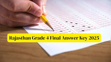 Rajasthan Grade 4 Answer Key 2025: जारी हो गई राजस्थान ग्रेड 4 परीक्षा की फाइनल आंसर की, इस वेबसाइट से करें चेक