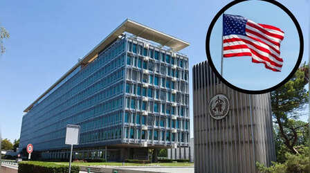 अमेरिका WHO से अलग हुआ, जिनेवा मुख्यालय के बाहर से अपना झंडा भी हटाया