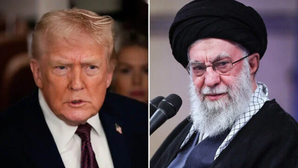 खामेनेई पर ट्रंप का बड़ा वार ईरानी तेल ढोने वाले नौ टैंकरों पर लगाया प्रतिबंध इंटरनेट बंदी और दमन को बताया वजह