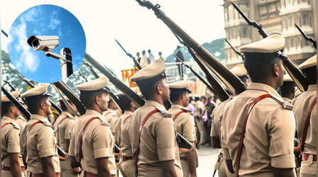 गणतंत्र दिवस 2026 पर किले में तब्दील हुई दिल्ली; 10,000 जवान और 3000 CCTV कैमरों से चप्पे-चप्पे की निगरानी