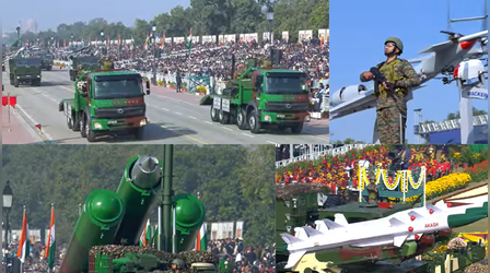 77th Republic Day 26 January 2026: शौर्य, साहस और ताकत...कर्तव्य पथ पर दिखी भारत की त्रिशक्ति...झांकियों ने भी जीता दिल