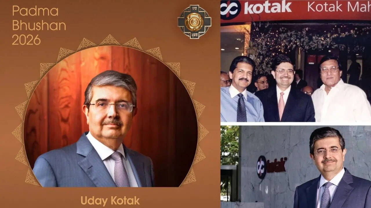 Uday Kotak Honored with Padma Bhushan, Says still long journey ahead to ...