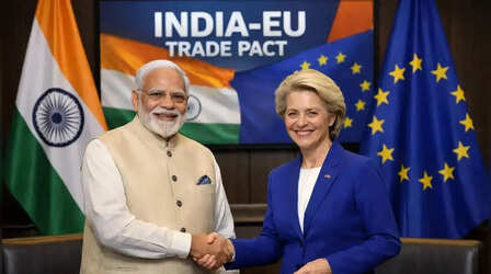 भारत–EU के बीच FTA पर लगी मुहर, PM मोदी ने कहा- साझा समृद्धि का ब्लूप्रिंट है यह ऐतिहासिक डील