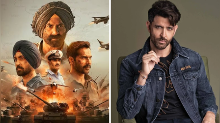 सनी पाजी की 'बॉर्डर 2' देख ऋतिक रोशन ने बांधे तारीफों के पुल, पूरी टीम को दी बधाई