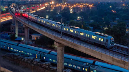 Delhi Metro: एक ही पिलर पर नीचे कार और ऊपर दौड़ेगी ट्रेन, देश का पहला डबल-डेकर मेट्रो वायाडक्ट तैयार