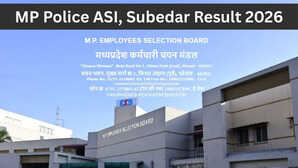 MP Police ASI Subedar Result 2026 एमपी पुलिस एएसआई और सूबेदार भर्ती परीक्षा का रिजल्ट जल्द esbmpgovin पर कर सकेंगे चेक