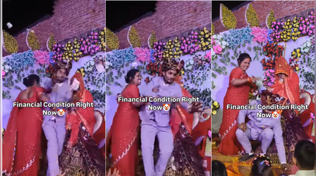 Viral Video: नव विवाहित जोड़े पर महिला ने लुटाए पैसे, लूटने के लिए दूल्हे ने जो किया उसे देख सब दंग रह गए