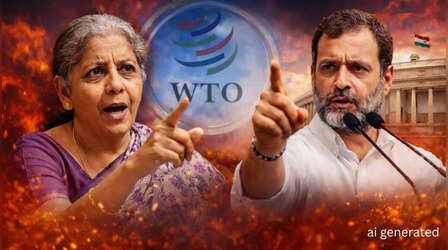 '2013 में WTO में समझौता कर कांग्रेस आई थी, अब नैतिकता की बात न करे'; निर्मला सीतारमण का राहुल गांधी पर पलटवार
