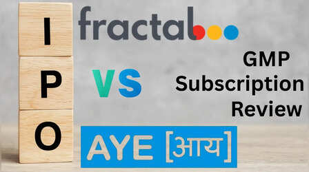 Fractal vs Aye IPO: कब है अलॉटमेंट और लिस्टिंग, क्या कह रहा सब्सक्रिप्शन और GMP का डाटा?
