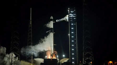 SpaceX ने Valentine Day के लिए 4 एस्ट्रोनॉट्स को 'स्पेस स्टेशन' से डॉक करने के लिए किया लॉन्च