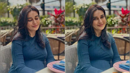 प्रेग्नेंसी में और भी खूबसूरत हो गईं Surbhi Jyoti, लेटेस्ट फोटोज में एक्ट्रेस ने फ्लॉन्ट किया बेबी बंप