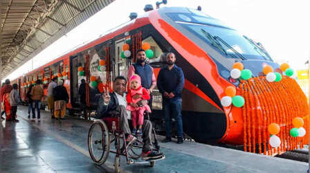 आज रवाना होगी पहली उदयपुर–अहमदाबाद Vande Bharat एक्सप्रेस, जानें टाइमिंग