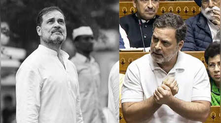 'राहुल को सिखा-पढ़ा दिया है कि उनकी पार्टी के 'अच्छे दिन' आयेंगे' इसलिए सदन के कामकाज में..., रीजीजू का तंज