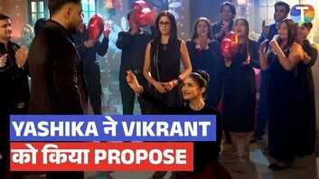 Mannat Update याशिका ने घुटने पर बैठ फिल्मी स्टाइल में किया विक्रांत को प्रपोज मन्नत के उड़ गए होश