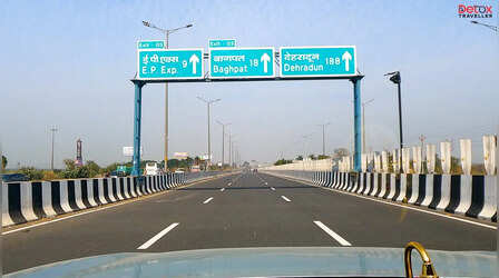 Delhi Dehradun Expressway सिर्फ आधे घंटे में अक्षरधाम से बागपत!अभी मारें फर्राटा