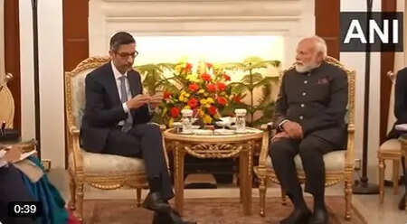 PM मोदी से मिले गूगल के CEO सुंदर पिचाई, AI इम्पैक्ट समिट में कल देंगे 'की नोट एड्रेस'