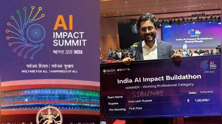 AI समिट में छाई छत्तीसगढ़ के भाई-बहन की जोड़ी, फर्जी कॉल पकड़ने वाला बनाया AI टूल