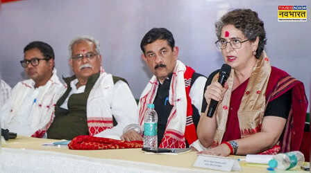 प्रियंका गांधी ने हिमंत सरकार के खिलाफ 20 सूत्रीय 'आरोपपत्र' किया जारी, सिंडिकेट राज का लगाया आरोप