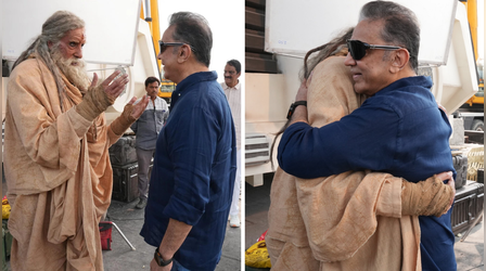 Kalki 2898 AD 2: अमिताभ बच्चन ने शुरू की शूटिंग, सेट पर लगाया कमल हासन को गले, देखें ये BTS पिक्स