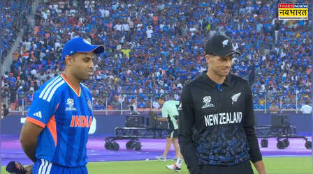 IND vs NZ: 'आज रात हमारे लिए..', टॉस के समय सूर्या और मिचेल ने क्या-क्या कहा?