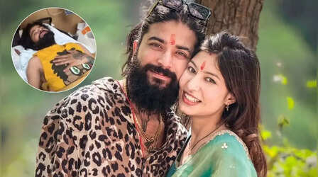 Anurag Dobhal से मिलने अस्पताल पहुंचीं पत्नी रितिका चौहान, एक्सीडेंट पर चुप्पी तोड़ी; हाथ जोड़कर की ये अपील