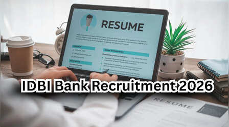 IDBI Bank Recruitment 2026: जूनियर असिस्टेंट मैनेजर की वैकेंसी, 1100 पदों पर होगी भर्ती जानें कौन कर सकता है आवेदन