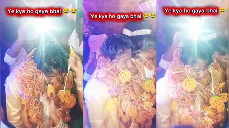 Viral Video: फूल नहीं दूल्हे को पहनाया जलेबी की माला, लोग बोले- 'ये तो आउट ऑफ सिलेबस है'