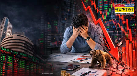 Market Crash: निफ्टी 776 और सेंसेक्स 2497 अंक टूटे, ₹13 लाख करोड़ स्वाहा, 5 वजहों से आई तबाही