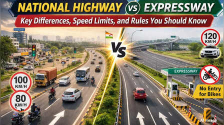 ये फर्क चीख-चीखकर बताते हैं हाईवे और Expressway में अंतर
