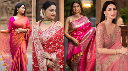 Navratri Ki Saree: नई- नवेली दुल्हन पर खूब जचती हैं इस फैब्रिक की साड़ियां, चैत्र नवरात्रि में करेंगी ट्राई तो हर रोज मिलेगी तारीफ