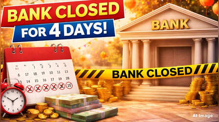 26 से 29 मार्च तक 4 दिन बैंकों की छुट्टी, जानें आपके शहर में कब बंद रहेंगे Banks