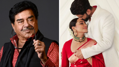 जहीर इकबाल संग हुई बेटी सोनाक्षी सिन्हा की शादी का पिता शत्रुघ्न सिन्हा ने  किया समर्थन, बोले 'जब मियां बीवी राजी तो...' | shatrughan sinha supports  daughter ...