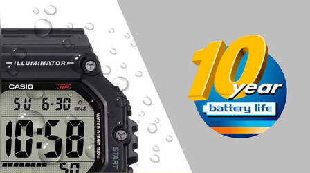 Casio ने लॉन्च की गजब की घड़ी, 10 साल तक चलेगी बैटरी
