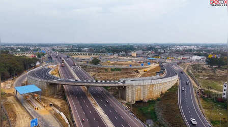 बनकर तैयार है National Expressway 6! दो बड़े शहरों की घंटों की दूरी मिनटों में होगी तय, देखें Video