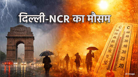 दिल्ली का मौसम (20 Apr 2026) Delhi Weather Today: आज से दिखेंगे सूरज के तेवर, लू के थपेड़े सहने को रहें तैयार, हीट वेव का अलर्ट