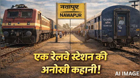 भारत का ये कैसा रेलवे स्टेशन? टिकट एक राज्य में, ट्रेन दूसरे में; नाम जानकर रह जाएंगे दंग!