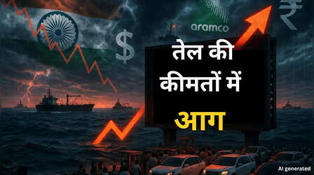 कच्चे तेल की कीमतों में आग, 106 डॉलर के पार पहुंची ब्रेंट क्रूड ऑयल की कीमत