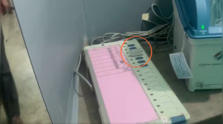 प. बंगाल में कुछ बूथों पर दोबारा हो सकता है मतदान, EVM पर लगे मिले थे टेप, चिपकने वाले पदार्थ और इत्र