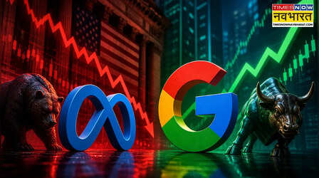उल्टा पड़ा AI पर दांव! Meta का शेयर 10% टूटा, Google ने मारी बाजी, दबाव में Amazon-Microsoft