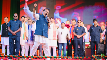 Assam Electionअसम में NDA को दो-तिहाई बहुमत 126 सदस्यीय विधानसभा में 101 सीट पर मिली जीत