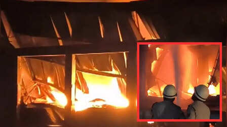 Jabalpur: कटंगी बाईपास के लॉजिस्टिक पार्क के गोदामों में भीषण आग, मची अफरा-तफरी; मौके पर कई दमकल की गाड़ियां मौजूद