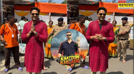 ​​Khatron Ke Khiladi 15:गौरव खन्ना ने सिद्धिविनायक मंदिर में टेका माथा, बप्पा का आशीर्वाद लेकर जीत के लिए भरी हुंकार​