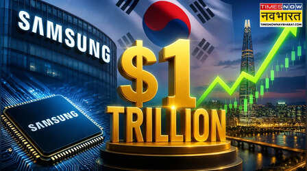 Samsung ने रचा इतिहास, 1 ट्रिलियन डॉलर क्लब में हुई शामिल, 5 दिन में 17% भागा शेयर