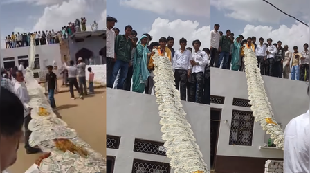 Viral Video: छत से लेकर सड़क तक जयमाला...इस तरह लोगों ने संभाला वरमाला, देखने वालों की लग गई लाइन